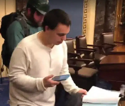 Pardoned J6 Rioter Charged With Threatening Democratic Leader Hakeem Jeffries