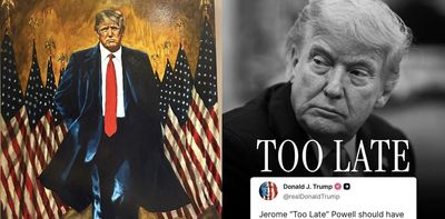 King, pope, Jedi, Superman: Trump’s social media images exclusively target his base and try to blur political reality