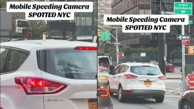 NYC taxi driver slams the brakes after spotting a white Ford Escape. What he sees mounted on top could cost you thousands