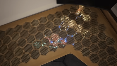 This utterly mesmerising beehive PC desk build took six months of painstaking labour and hypnotically simulates the bittersweet rise and fall of bee colonies in real time