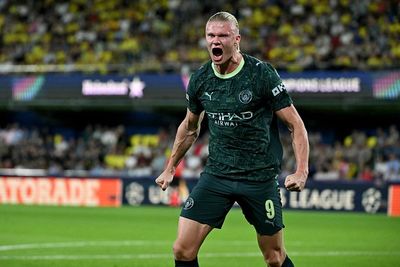 Villarreal 0-2 Man City: Erling Haaland scores again to extend City's unbeaten Champions League start