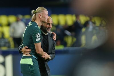 Pep Guardiola happy as Man City give Erling Haaland some goal support