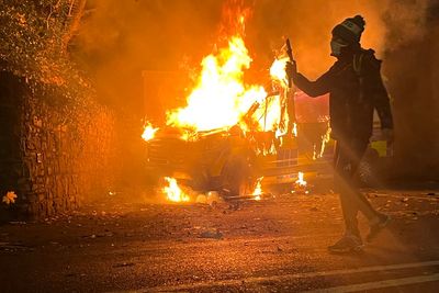 Dublin violence: Missiles hurled at police as ‘mob thuggery’ erupts outside asylum hotel