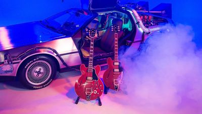 “Celebrating the most treasured guitar scene in movie history”: Gibson has launched Custom and Epiphone replicas of the Back to the Future ES-345 – but its search for the long-lost original guitar goes on