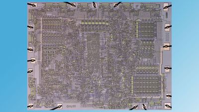 CPU collector stitches 216 micrographs to create high resolution die shot of the legendary i8008 — Intel’s 54-year-old milestone 8-bit CPU seen like never before