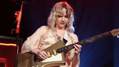 “I wanted something that, when you hear it, it’s not obvious. I wanted people to go, ‘What is that?’” The Last Dinner Party’s Emily Roberts on why she’s ditching Fenders and Gibsons in favor of this genre-bending guitarist’s signature model