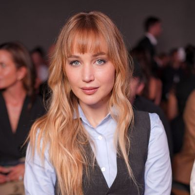 Leave It to Jennifer Lawrence to Elevate the Messy Bun to Fashion Girl Status
