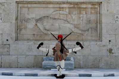 Tensions flare over protests at Greece’s Tomb of the Unknown Soldier