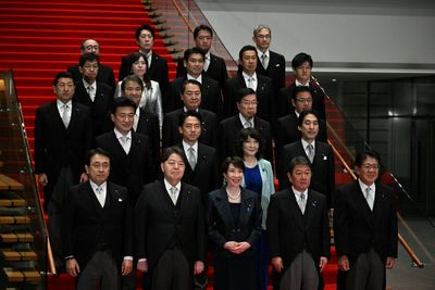 Japan’s first female PM appoints just two women to her cabinet