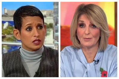 BBC faces ‘double standards’ row as Kaye Adams suspended but Naga Munchetty remains on air amid bullying probe