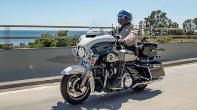 CHP's Motorcycles Got Hit By Shrapnel After a Marine Shell Detonated Over the Highway