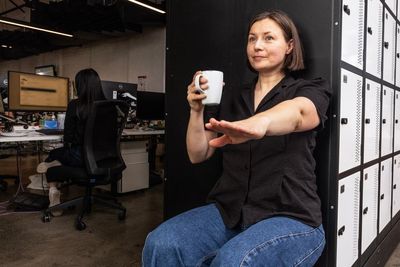 Work out while you work? Ten strength-building office exercises you can do in everyday clothes
