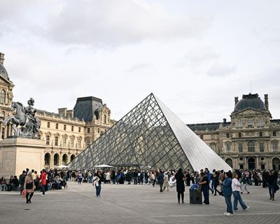 The Louvre’s new must-see? The broken window smashed by thieves in €88m jewel heist