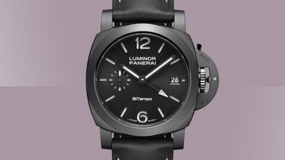 New Panerai GMT dive watch is a blackout beauty with in ceramic dress