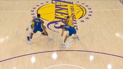 Marcus Smart Got Caught Trying Dirty Move on Steph Curry in Warriors-Lakers Game
