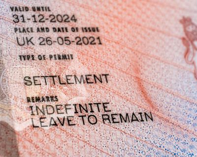 Changing UK settlement rule to 10 years is unfair