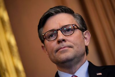 Mike Johnson thinks the Trump sharing a video of him defecating on ‘No Kings’ protesters is ‘effective’