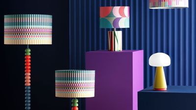 Unexpectedly, The Standout of Habitat's Latest Collaboration with British Textile Designer Margo Selby Is the Technicolor Lighting — "It's Pattern in Sculptural Form"