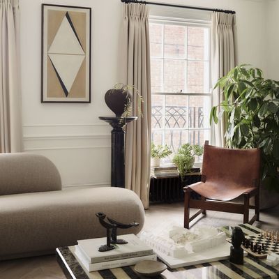 This Georgian townhouse was brought back to life with a stylish renovation and mid-century pieces