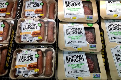 Beyond Meat shares briefly sizzle on Walmart deal and meme stock interest