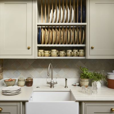 Wall-hung dish racks are the secret to keeping your kitchen clutter-free – I'd never buy a regular dish rack again