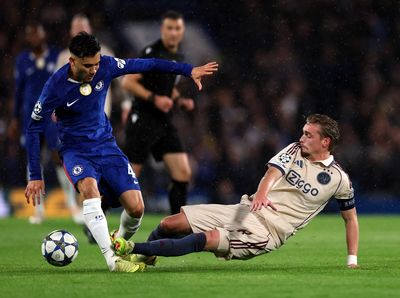 Chelsea: John Heitinga delivers verdict on Kenneth Taylor red card as Ajax suffer heavy Champions League loss