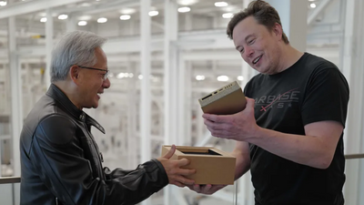 Talk about VIP service - Elon Musk and Sam Altman have their DGX Spark mini PCs hand-delivered by Nvidia CEO Jensen Huang