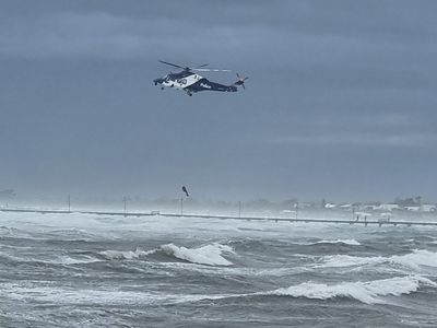 British surfer dies after board snaps in rough seas in Melbourne - as friend who tried to save him also perishes