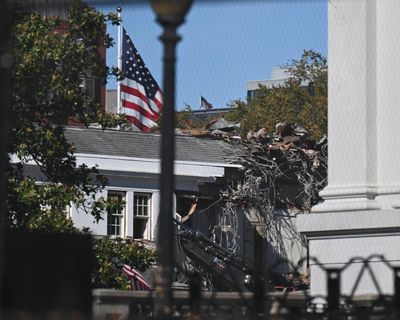 Big? Beautiful? Donald Trump is literally ripping apart the home of US democracy. Is anyone really surprised?