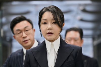 South Korea’s former first lady sparks backlash for sitting on royal ‘throne’