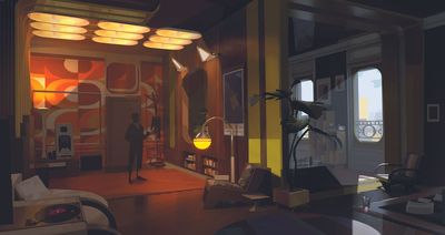 This digital artist's work is all about failed paradises