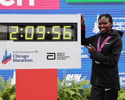 Women’s marathon world record-holder Chepngetich handed three-year doping ban
