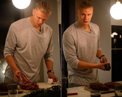 Fatty steaks and coffee with maple syrup: Erling Haaland lets us in on life at home