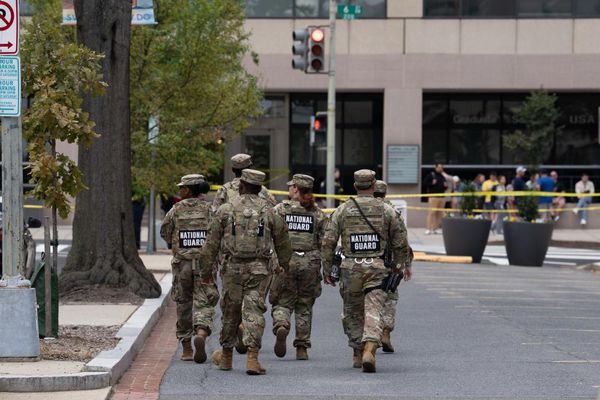 DC man who played Darth Vader theme at national guard troops sues over arrest