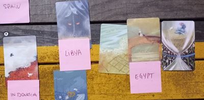 Voices from the sea, part two: using maps and drawings, survivors share the dangers they faced on their journeys to reach the ship