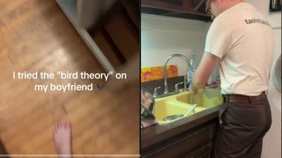 Woman tells boyfriend ‘I saw a bird today’ and waits for his reaction. The ‘bird theory’ reveals if partners actually care