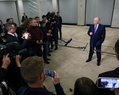 Putin says he will never bow to US but concedes sanctions may cause ‘some losses’