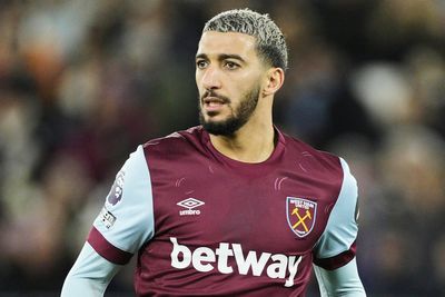 Moment West Ham footballer Said Benrahma’s dogs attack man in east London