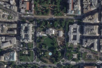 Satellite images show before and after of demolition of White House East Wing