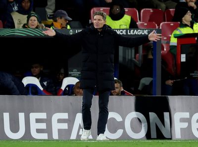 Oliver Glasner admits 'deja vu' as Crystal Palace rue missed chances in Larnaca defeat