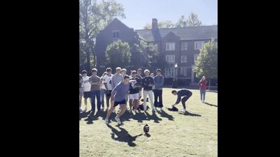 Vanderbilt Kickers Help Fellow Students Prepare for Pat McAfee's Field Goal Challenge