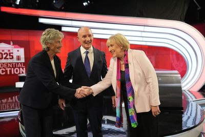 Irish president election highlights: A tenant dispute, barristers and footballs