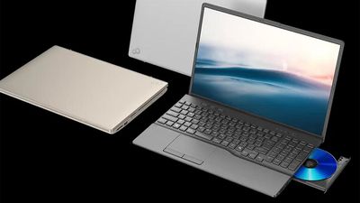 Fujitsu defies convention with optical drives in new AMD Ryzen laptop — Blu-ray disk drive clings onto life in Japanese market