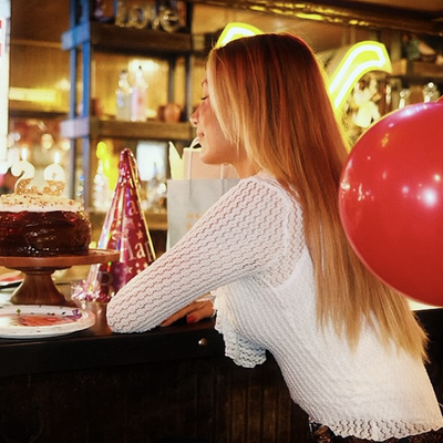 Bella Hadid Goes Full Horse Girl for Her 29th Birthday in an Autumnal Crochet Top and Jeans