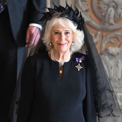 Queen Camilla Wears Queen Elizabeth’s "Sentimental" $53,000 Brooch to Vatican—And Her Dramatic Black Veil Has a Hidden Meaning