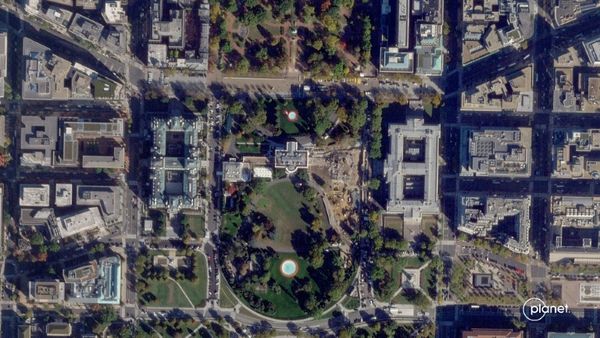 Trump Completes Demolition Of White House East Wing: Satellite Images
