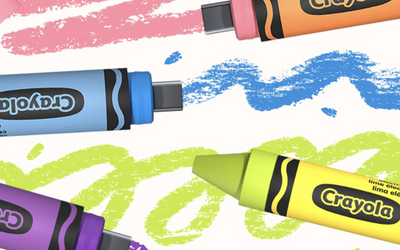 I didn't know I needed a Sandisk x Crayola flash drive until today