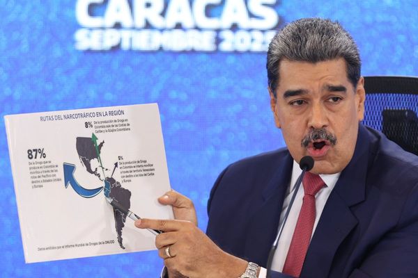 Trump denies sending supersonic bombers to Venezuela coast. The flight data says otherwise