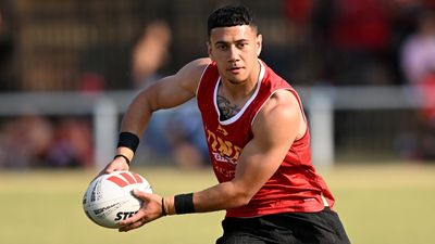 Two Izzys better than one for Tonga as halves reunite