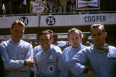 The epic three-way F1 title tussle at the Mexico Grand Prix … in 1964